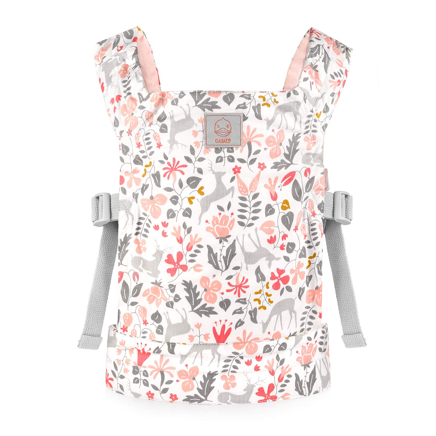 GAGAKU Baby Doll Carrier Front and Back | Stuffed Animal Soft Dolls Carriers for