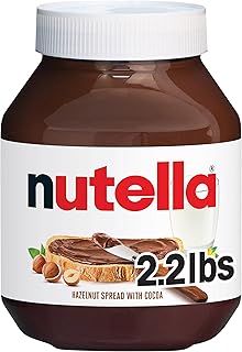 Nutella Creamy Hazelnut Spread with Cocoa, 35.3 oz | Nutella spread is a breakfast favorite for toast and pancakes, on desserts and with snacks