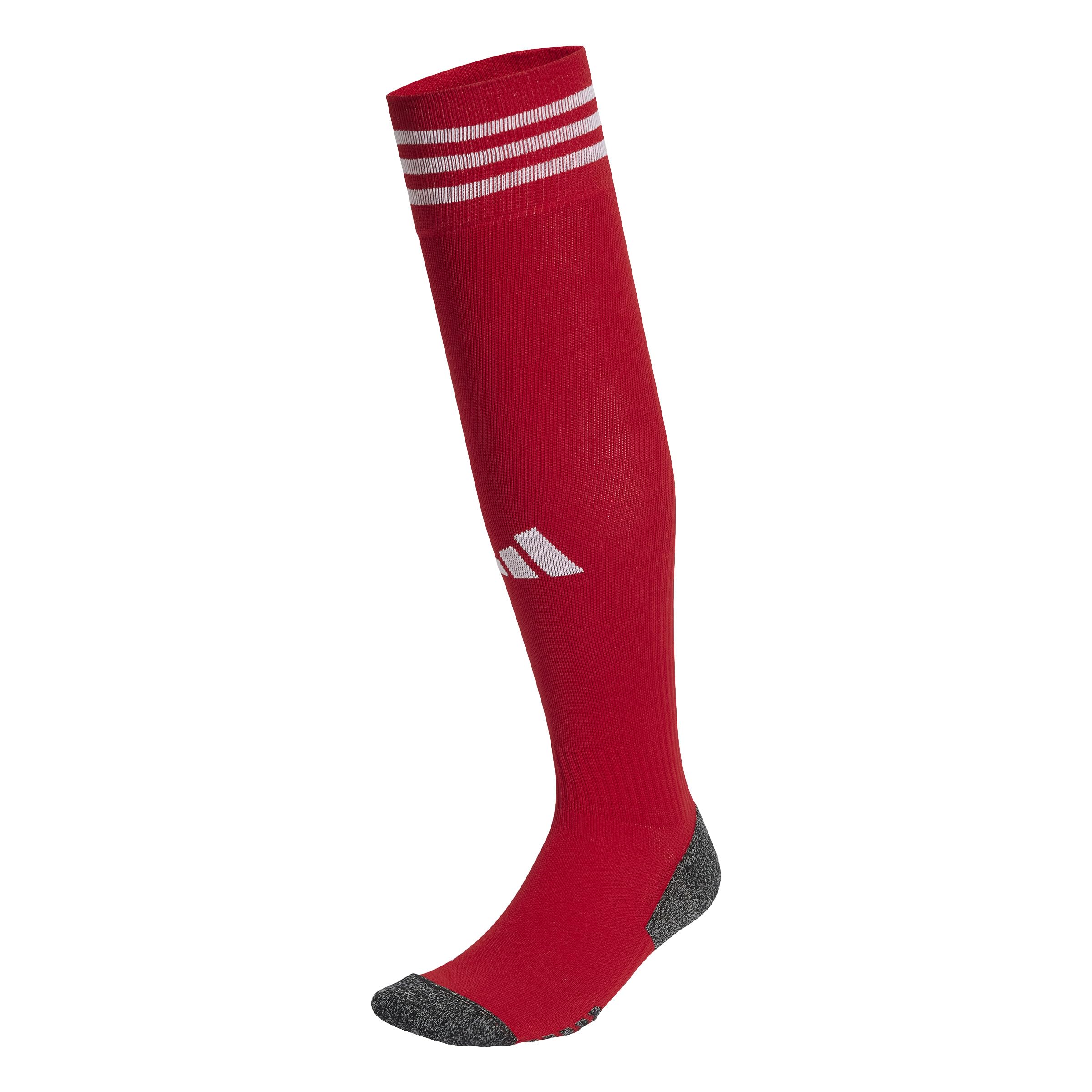 Adidas Z8331 Men's Adi 23 Soccer Socks, Team Power Red/White (IB7792)
