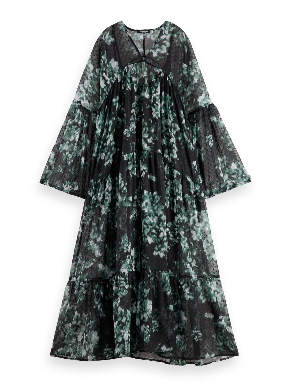 Scotch & Soda Printed Maxi Dress Vestido Casual Mujer (Pack de 1)