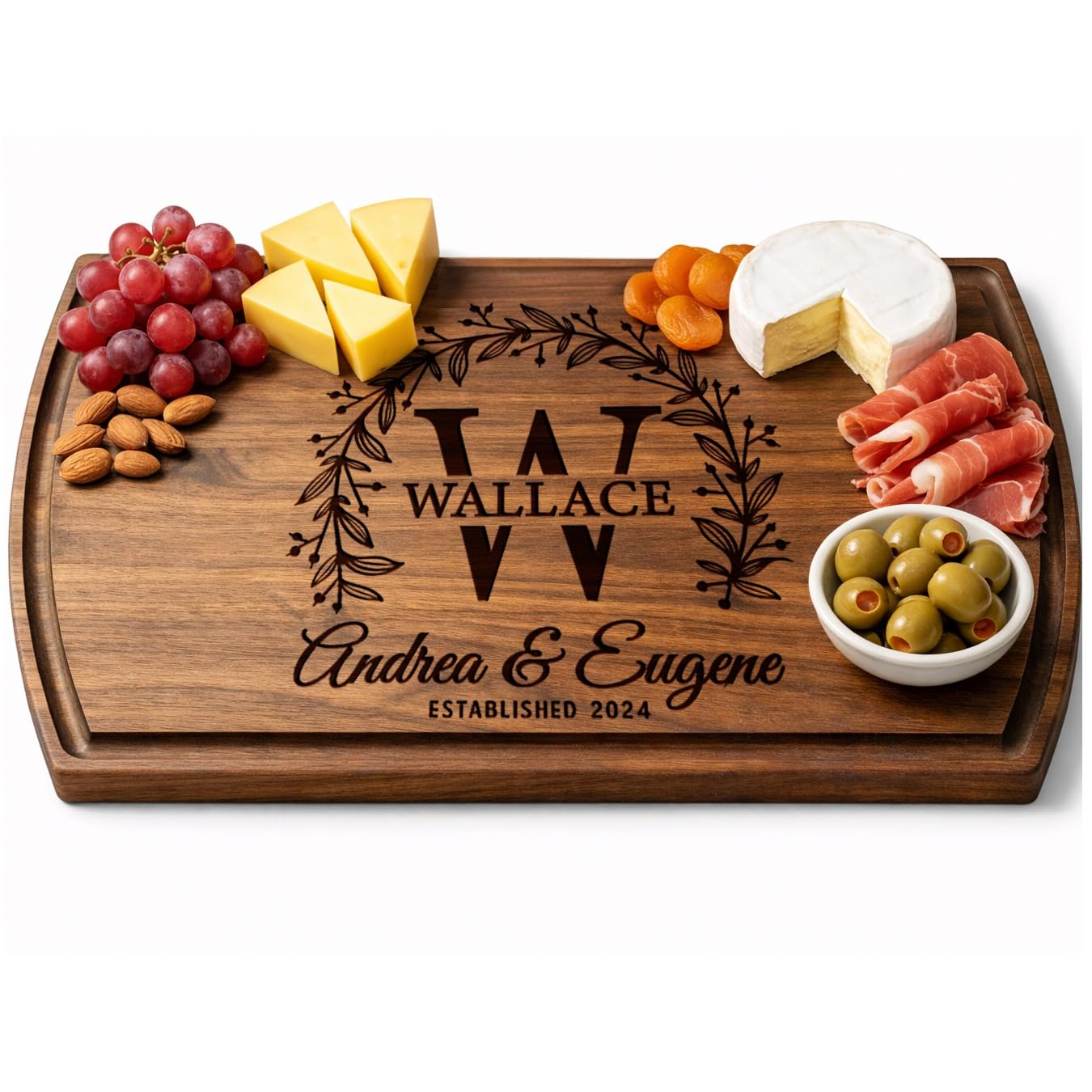 Personalized Cutting Board - Personalized Wedding Gifts for Couple - Custom Cutt