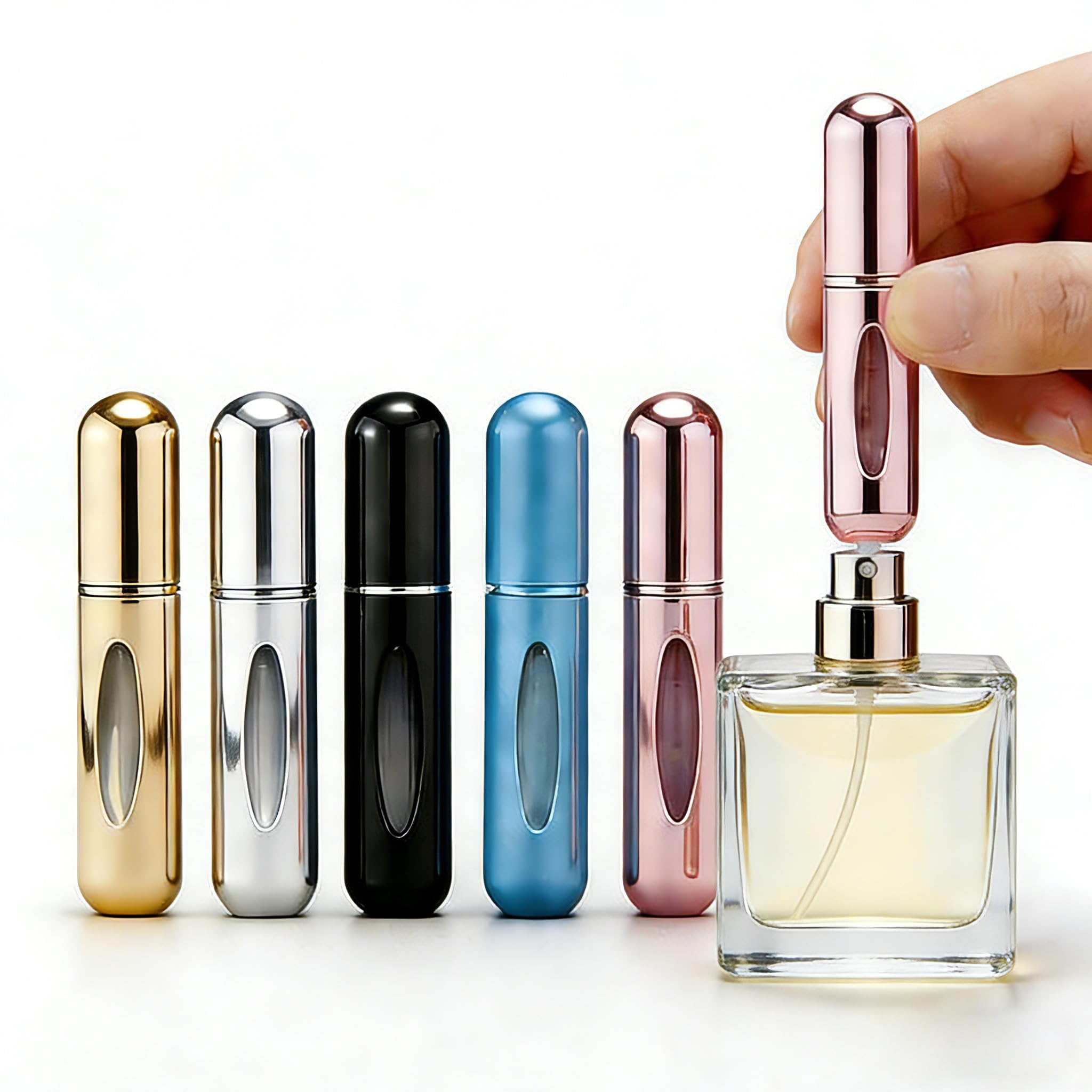 10 Pack Refillable Perfume Atomizer 5ml Mini Perfume Spray Travel Perfume Atomiz