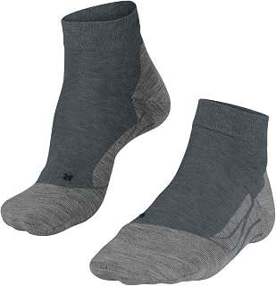 FALKE Men's GO2 Short Golf Socks Quick-Drying Breathable Cotton Functional Material Medium Padding Anti-Bubble Short Side Pad Secure Stand Golf 1 Pair