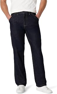 Amazon Essentials Men's Loose Fit Rigid Carpenter Jeans