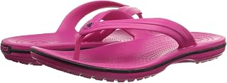 Crocs Unisex Adults Crocband Flip Flops, Candy Pink, 36/37 EU
