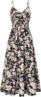 GRACE KARIN Womens Summer Maxi Floral Beach Dresses 2026