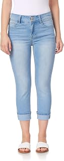 ANGELS Forever Young Women's Curvy Crop Jeans