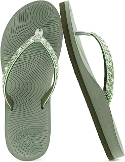KuaiLu Flip Flops Women Strass Comfort Fashion Summer Beach Sandals