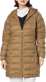 Amazon Essentials Women's Puffer Coat with Hood, Waterproof, Lightweight, Packable