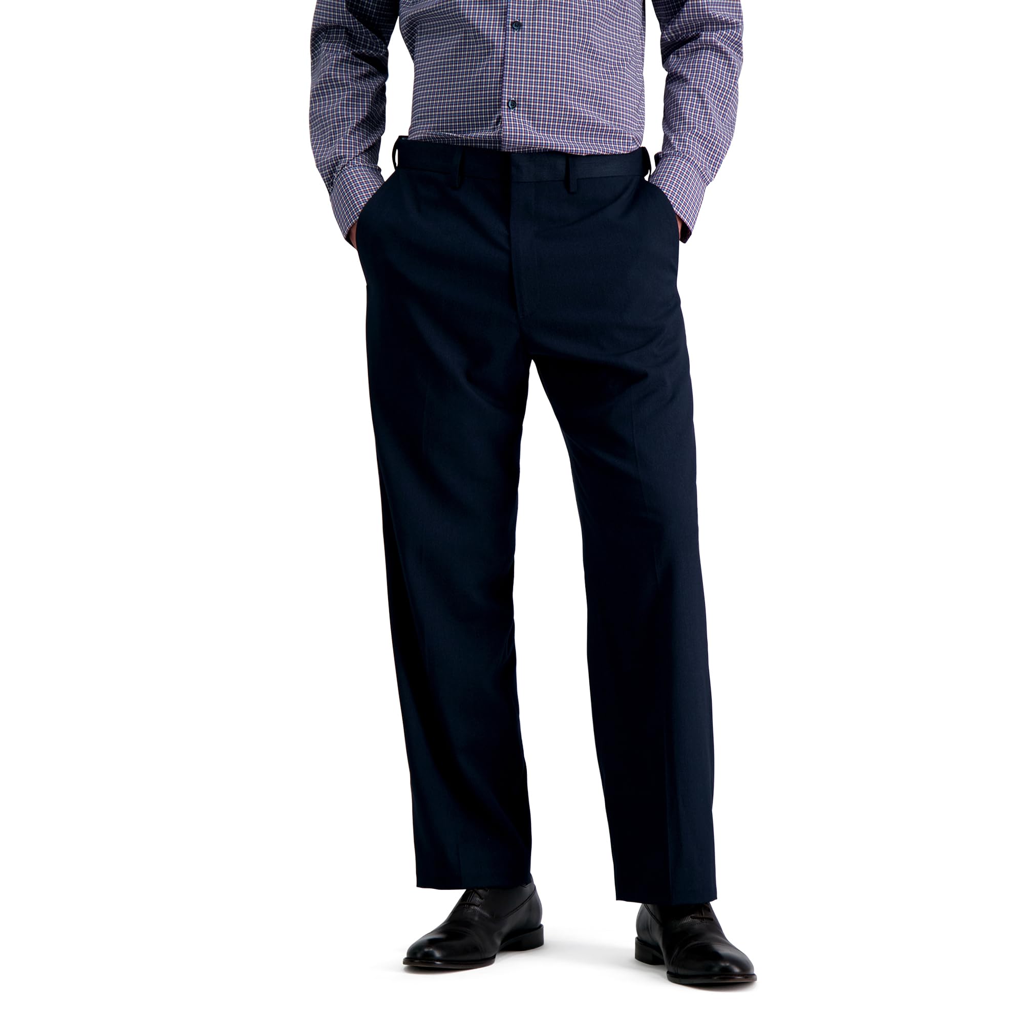 J.M. Haggar Men's Big & Tall Shark Skin Premium Classic Fit Stretch Suit Separat