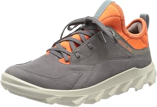 ECCO Low Sneaker Grey Nubuck Leather