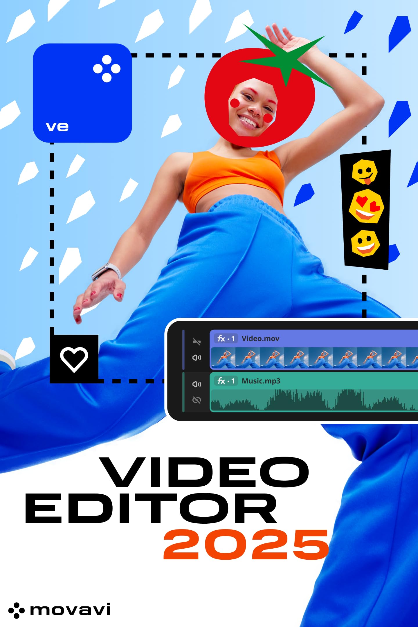 Movavi Video Editor - 1-Year Personal License [PC Download]