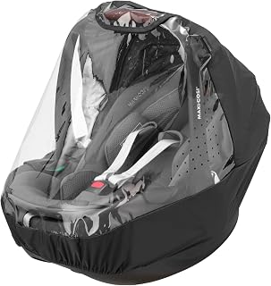 Maxi-Cosi Baby Car Seat Rain Cover, Transparent | Compatible with Maxi-Cosi Baby Car Seats, Ventilated, Easy to Attach