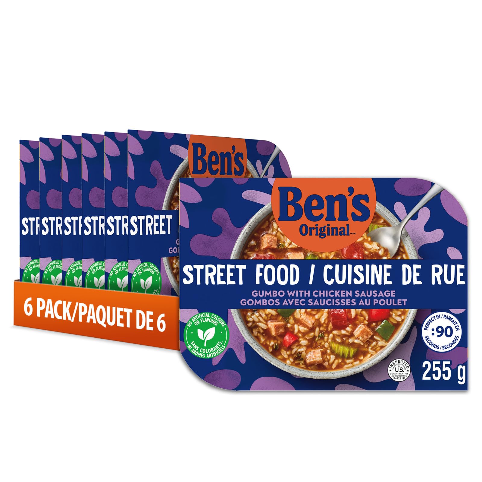 Ben's Original Street Food Gumbo With Chicken Sausage 6PK CASE