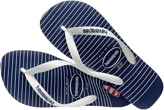Havaianas - Top Nautical Men's Comfortable, Lightweight and Versatile Flip Flops - Sailor Design - Wide Straps - Men