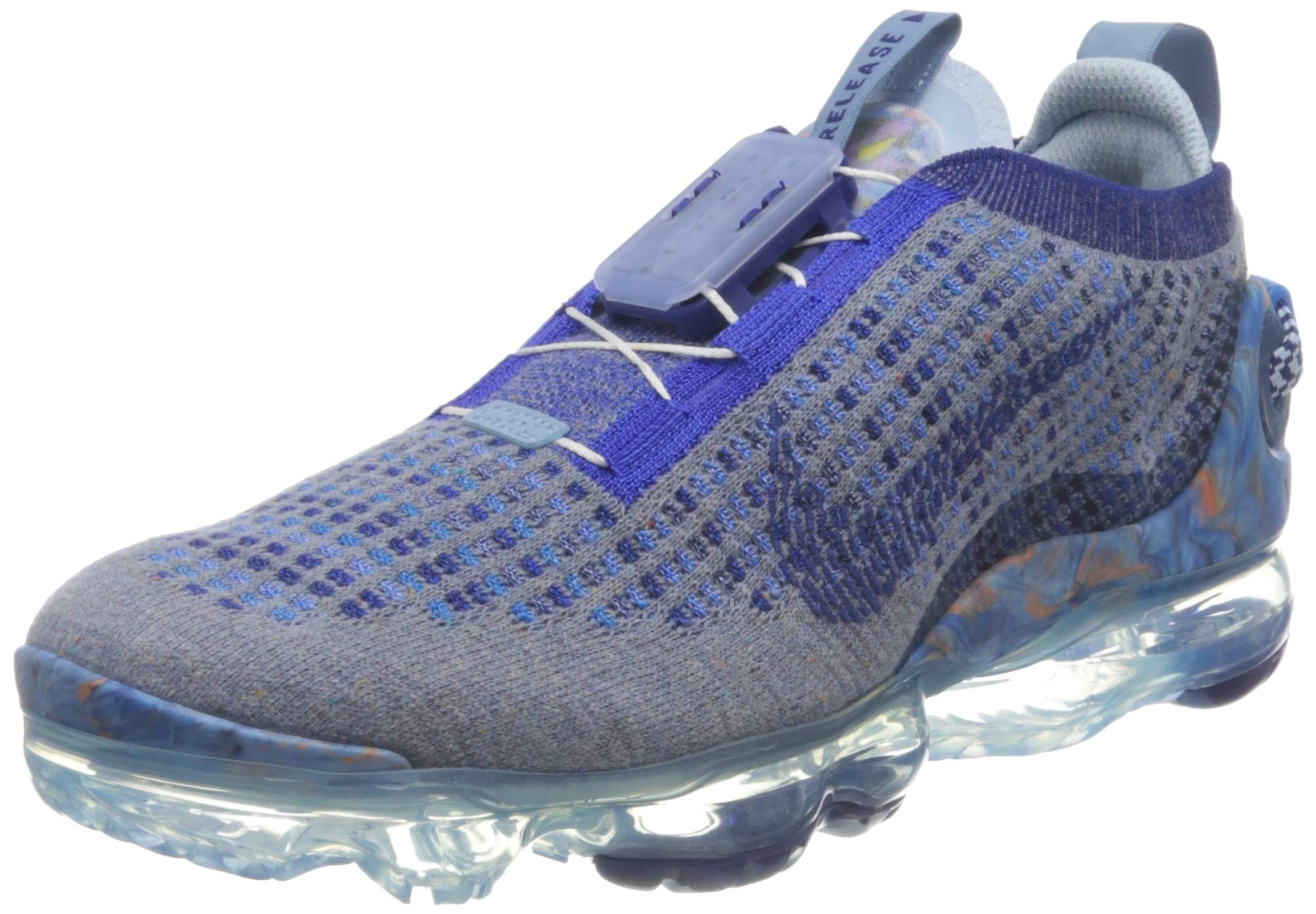 NIKE Women's Running Shoe, Stone Blue Deep Royal Blue Glacier Blue, 12