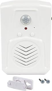 MicroSound Motion-Activated Voice Player – Recordable, Built-in Microphone | SierraTeck recordable motion sensor audio player for independent living reminders, advertising, door greetings & entry alerts