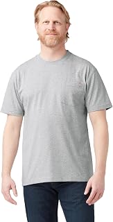 Dickies Men's Heavyweight Heathered Short Sleeve Pocket T-Shirt