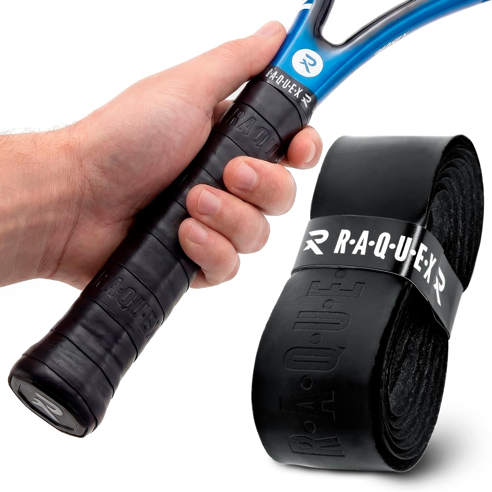 Raquex Enhance Replacement Racket Grip: Tennis, Badminton, Squash, Padel