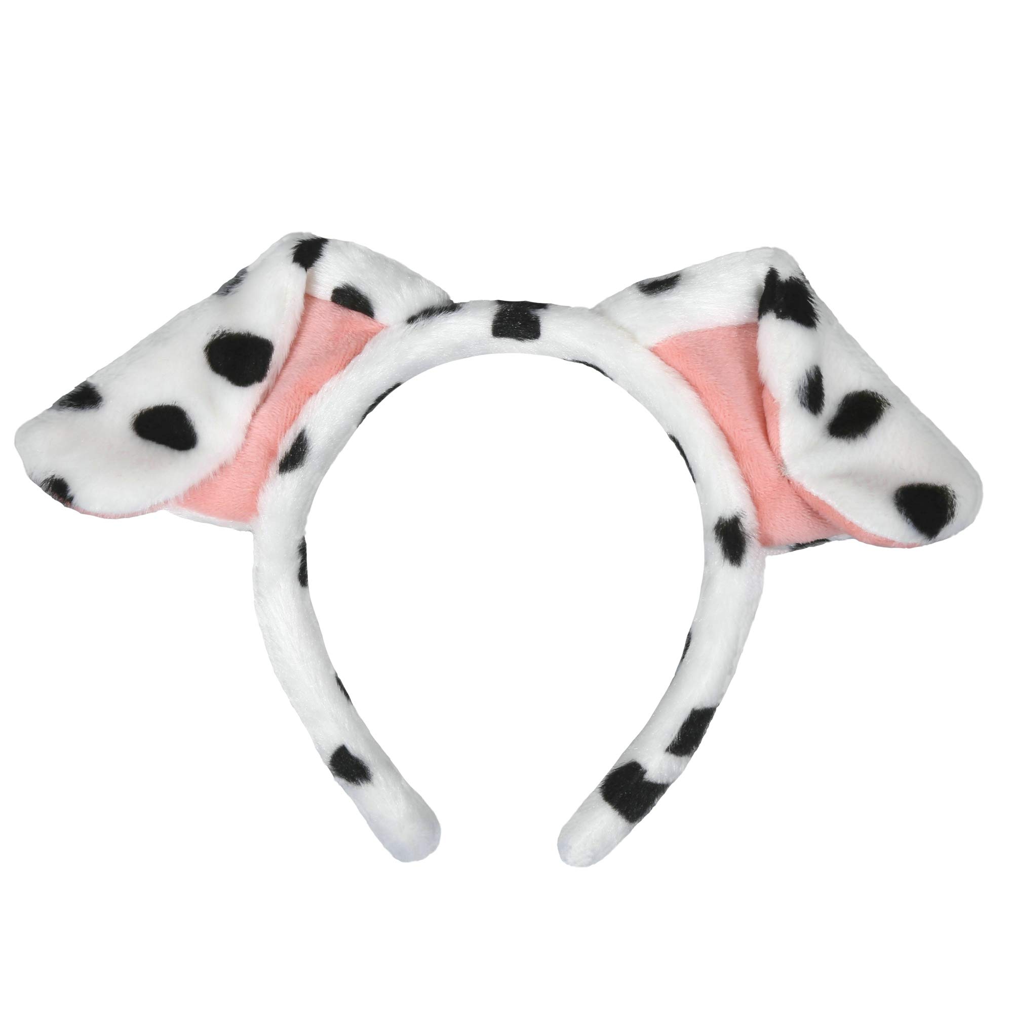 CHEU Dalmatian headband with dog ears and tail for halloween play