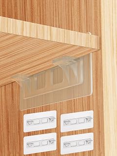 4 adhesive hooks, non-drilling clothes cabinets, partition brackets, adhesive hooks, layer brackets, triangle brackets, layer plates, right angle brackets and seamless hook