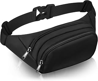 3 Pockets Bumbags Waterproof Large Capacity Waist Pack