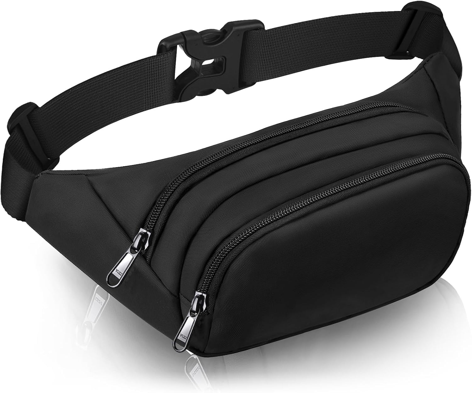 3 Pockets Bumbags Waterproof Large Capacity Waist Pack