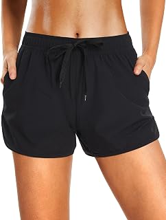 Yonique Women's Swim Shorts Bathing Suits Bottoms Swimsuit Bottoms