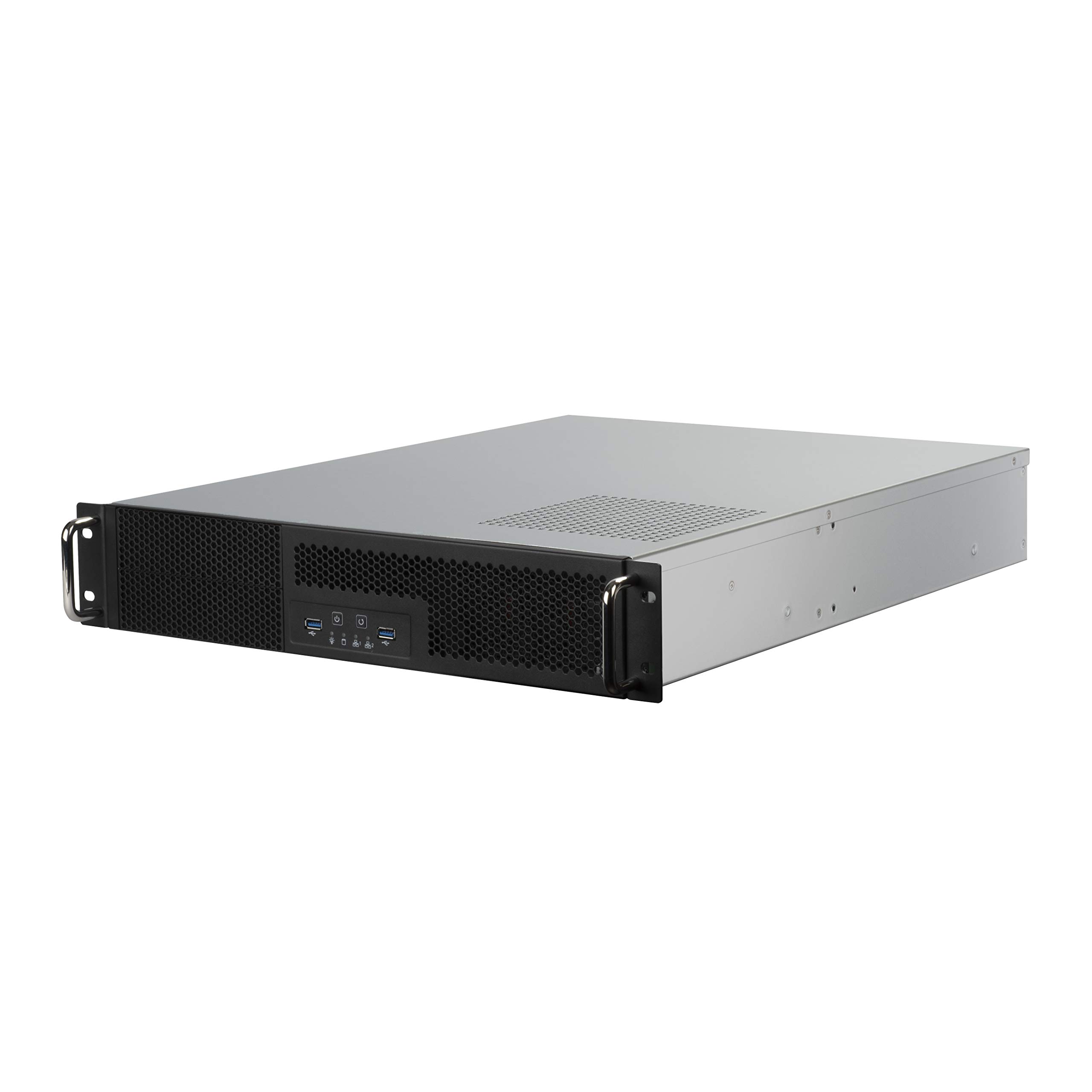 SilverStone Technology RM23-502, 2U dual 5.25" drive bay ATX rackmount industria