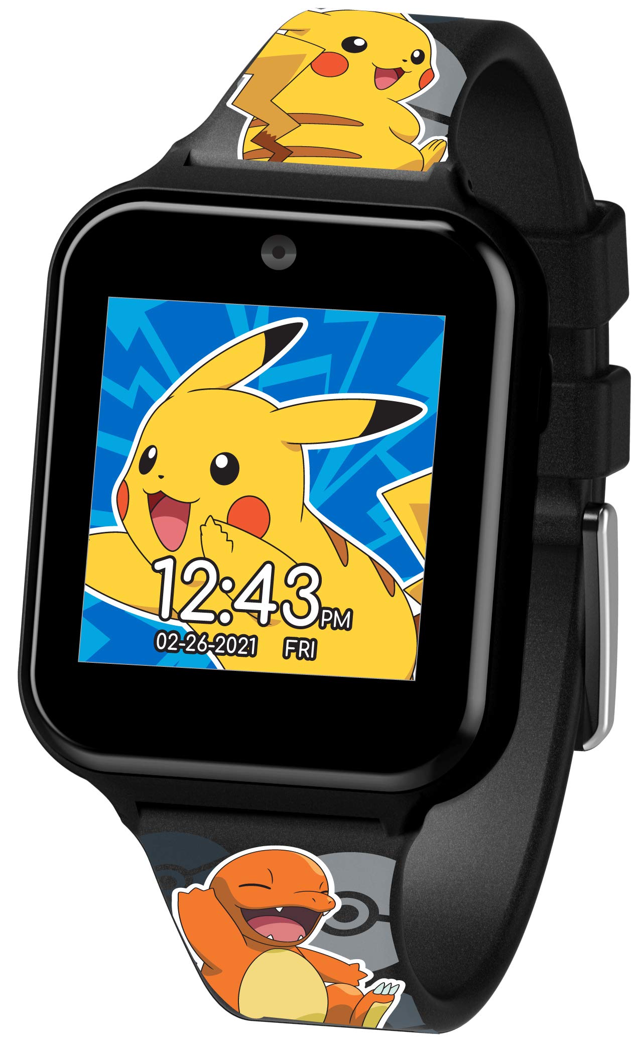 Interactive Pokémon Watch with Camera, Games, and Learning Tools. Designed for S