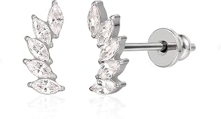 Limerencia Implant Grade Small Titanium Studs Sleeper Earrings for Women