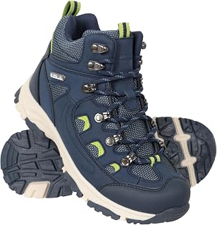 Mountain Warehouse Adventurer Children's Waterproof Boots – IsoDry Footwear with Synthetic Upper and Heel and Toe Protectors – for Autumn, Winter and Hiking