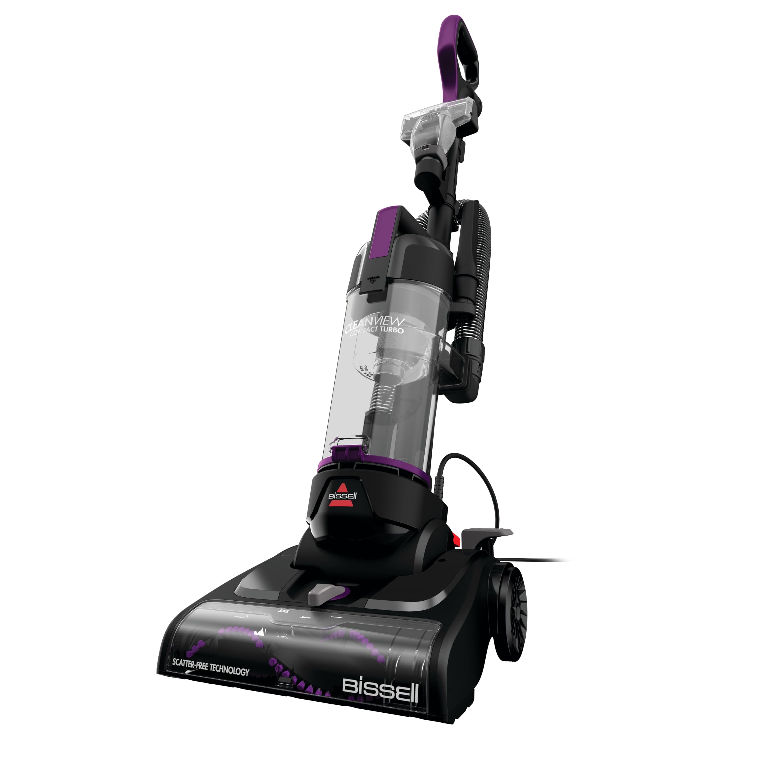 Bissell CleanView Compact Turbo Upright Vacuum, 3437F | Full-size power in compa