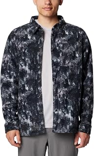 Columbia Steens Mountain Printed Shirt Jacket II Men's Polyester Fleece Jacket (Pack of 1)