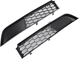Keenso Front Bumper Grille Insert Protective Matte Black Mesh Design for Model Y Juniper 2025 2026,Optimized Airflow And Cooling for Car Enthusiasts