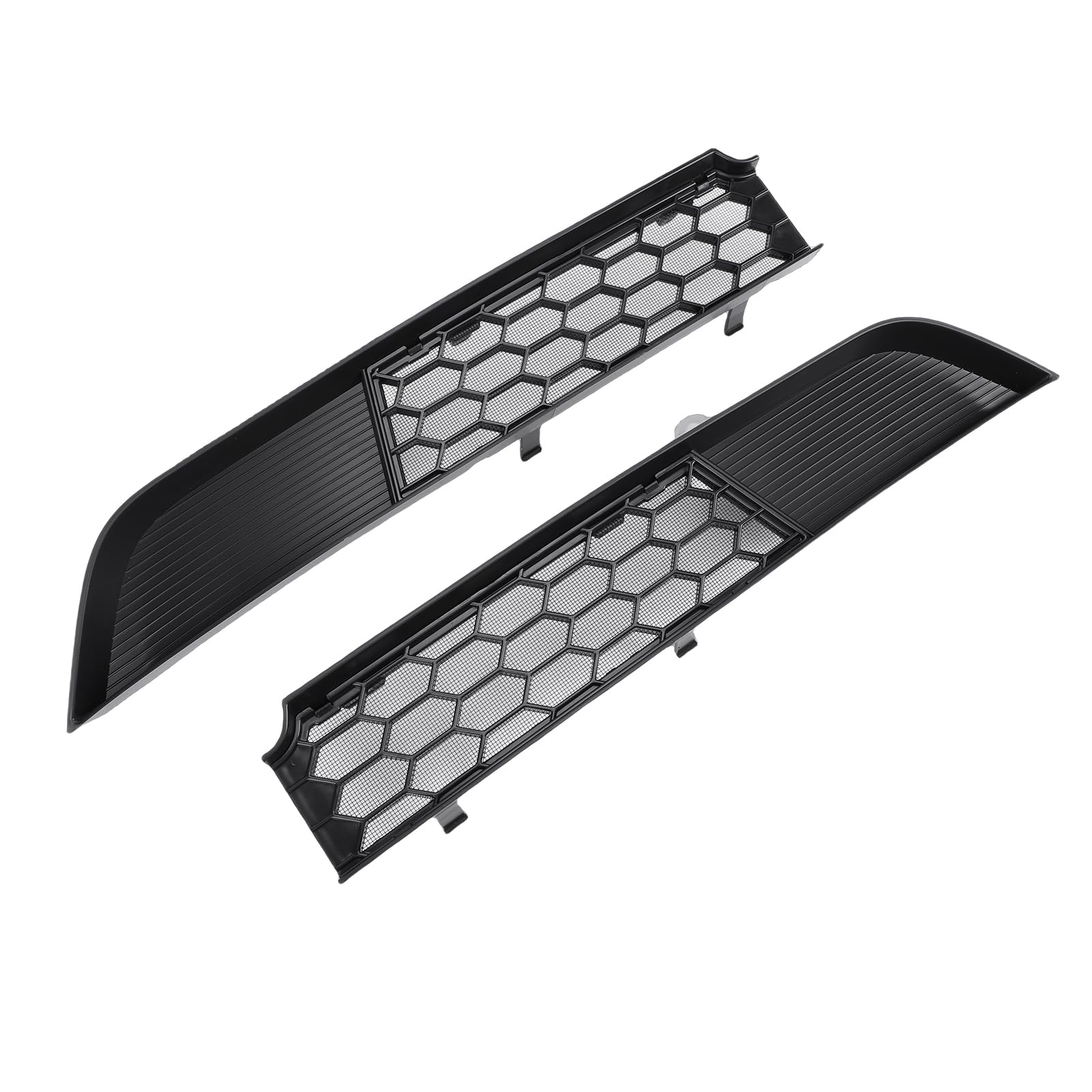 Keenso Front Bumper Grille Insert Protective Matte Black Mesh Design for Model Y