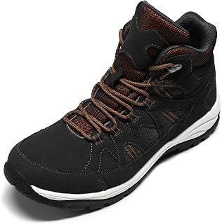 YOUTHUP Botas de senderismo para hombre, antideslizantes, impermeables, ligeras, impermeables