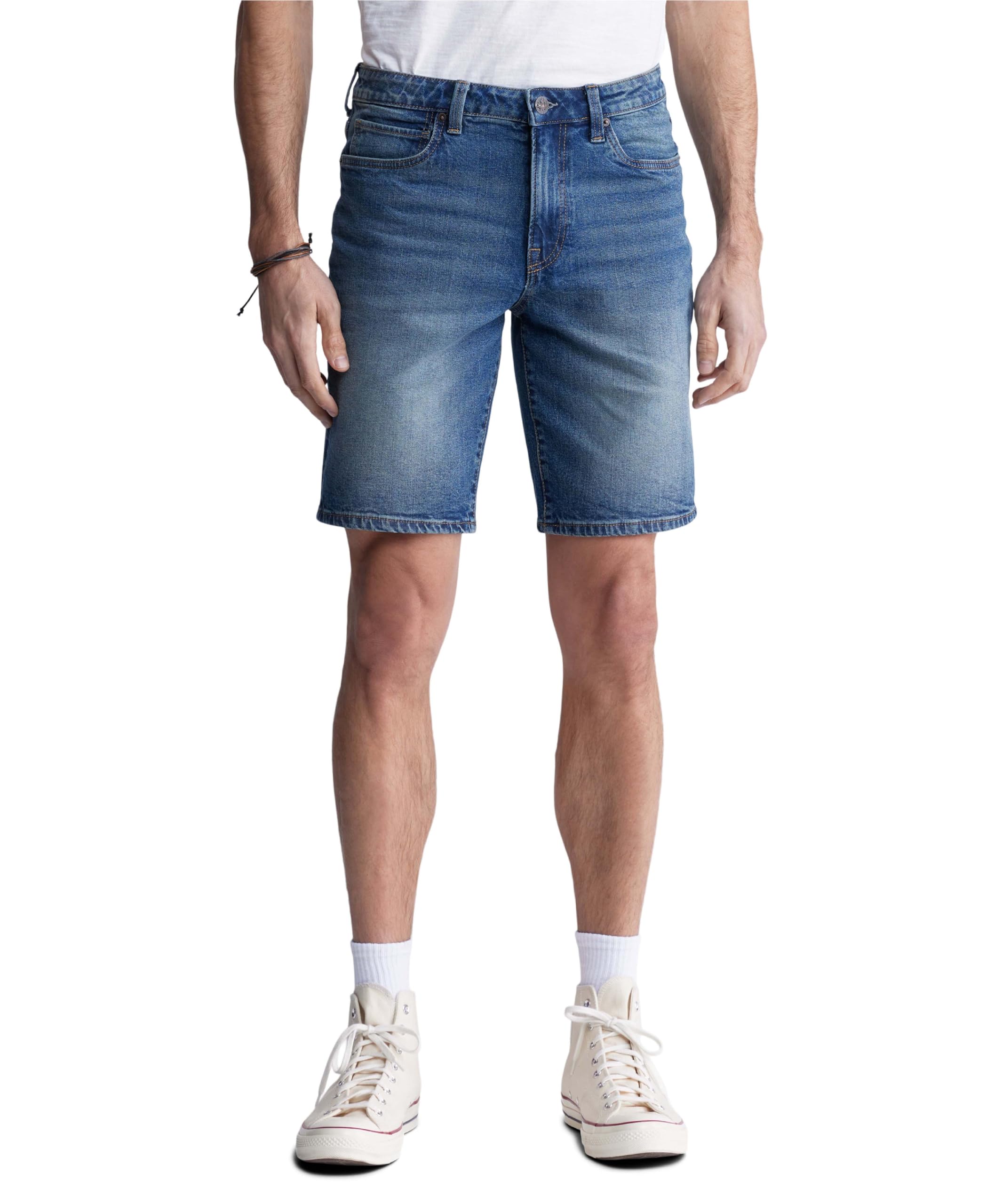Buffalo David Bitton Relaxed Straight Dean Denim Shorts Men's Jeans