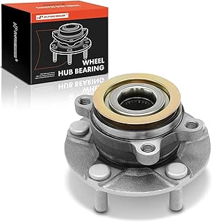 A-Premium Front Wheel Bearing and Hub Assembly Compatible with Nissan | for Rogue 2008-2013, Rogue Select 2014-2015, Sentra 2007-2012 2.5L, with 5-Lug, High Carbon Steel, Double-Lip Seal Ring