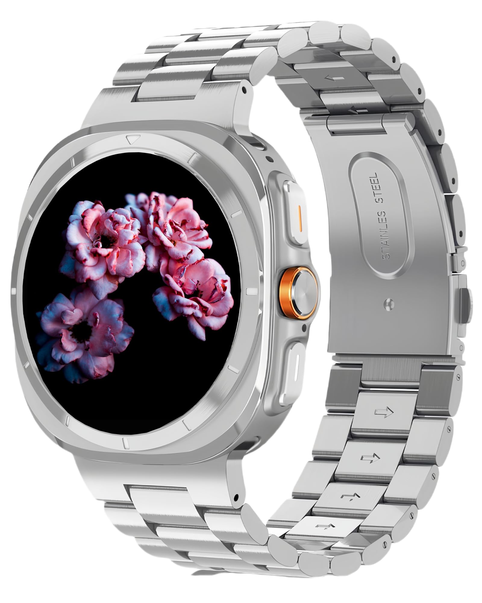 Stainless Steel Strap Compatible with Samsung Galaxy Watch Ultra 47mm (2025/2024