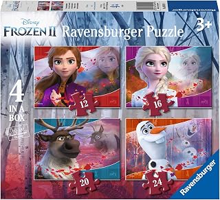 Ravensburger Children Puzzles Disney Frozen 2, 4 in a Box - Ages 3+