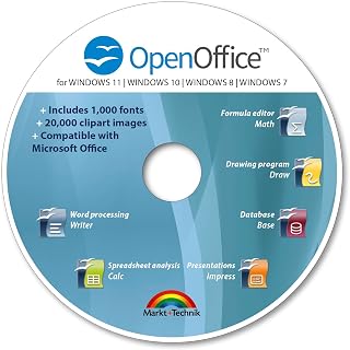 Office Suite 2026 Special Edition for Windows 11-10-8-7-Vista-XP | PC Software and 1.000 New Fonts | Alternative to Microsoft Office | Compatible with Word, Excel and PowerPoint