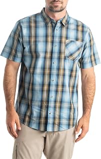 Legendary Whitetails Poplin Men's Short Sleeve Button Down Shirt