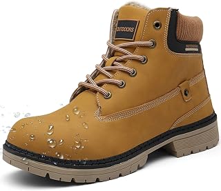 Boots for Men Women Walking Snow Boots Winter Outdoor