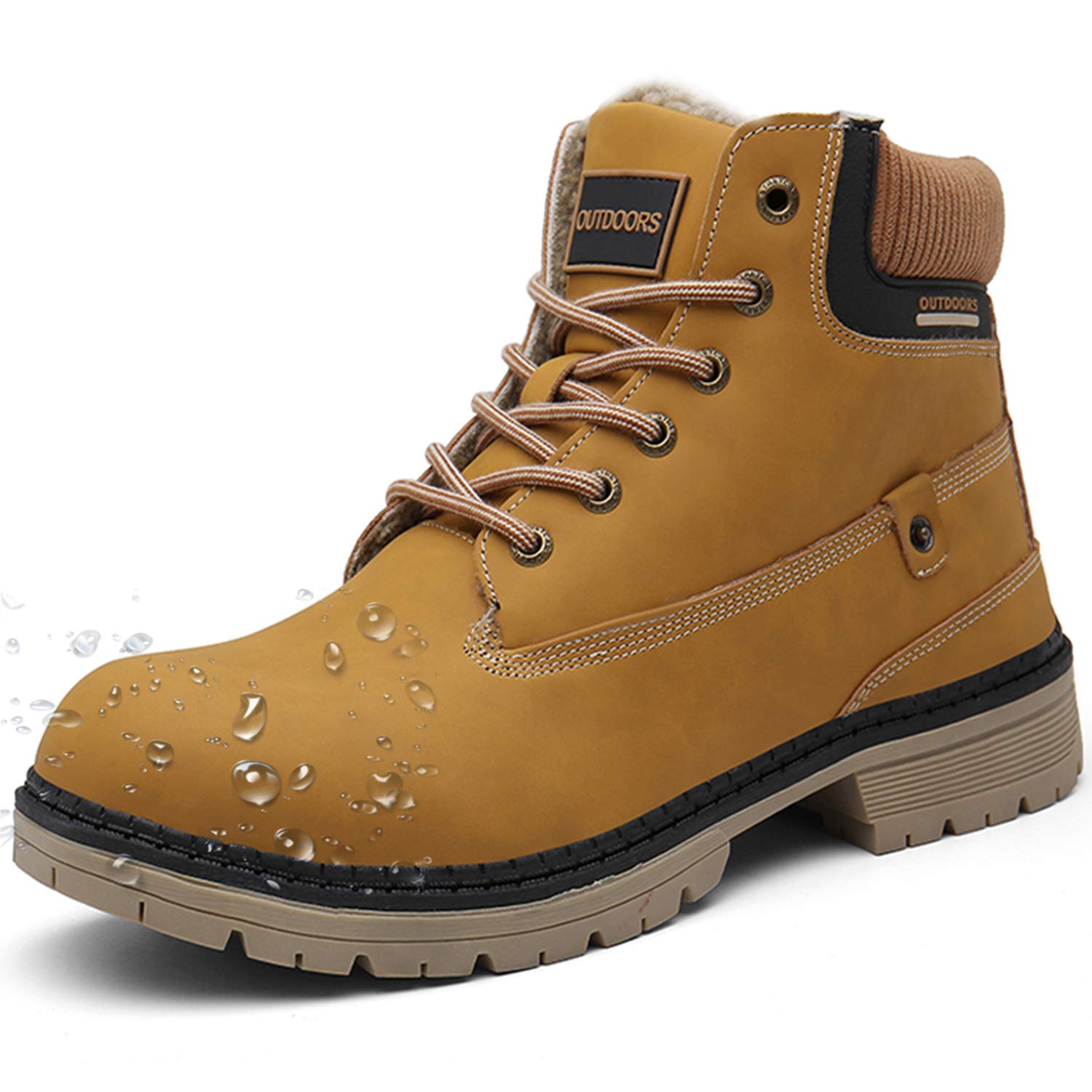 Boots for Men Women Walking Snow Boots Winter Outdoor