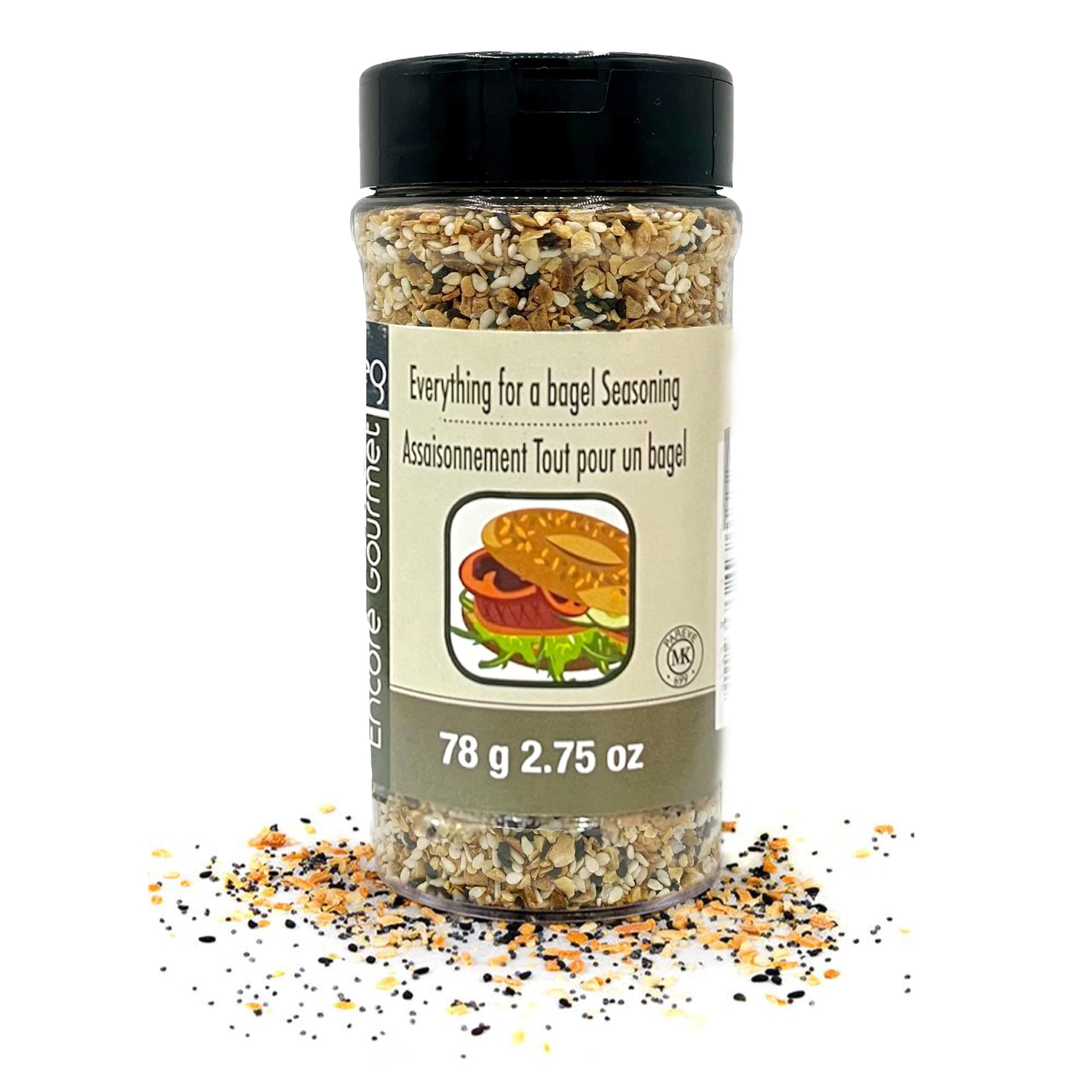 Encore Everything Bagel Seasoning - Burst of Flavor in Every Bite, Versatile Usa