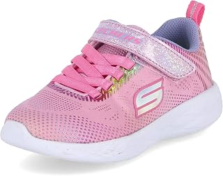 Skechers Girls Go Run 600 Performance Trainers Shimmer Speeder