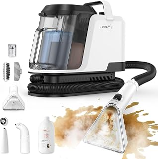 Uwant Y100 Steam Carpet Cleaner, Upholstery Cleaner Machine for Sofa, Couch | High-Temp Grease Blaster,Streak-Free,Dual-Tank Separation,Long Reach & No Relocation,Self-Clean,Full Tool Kit,Light & Compact