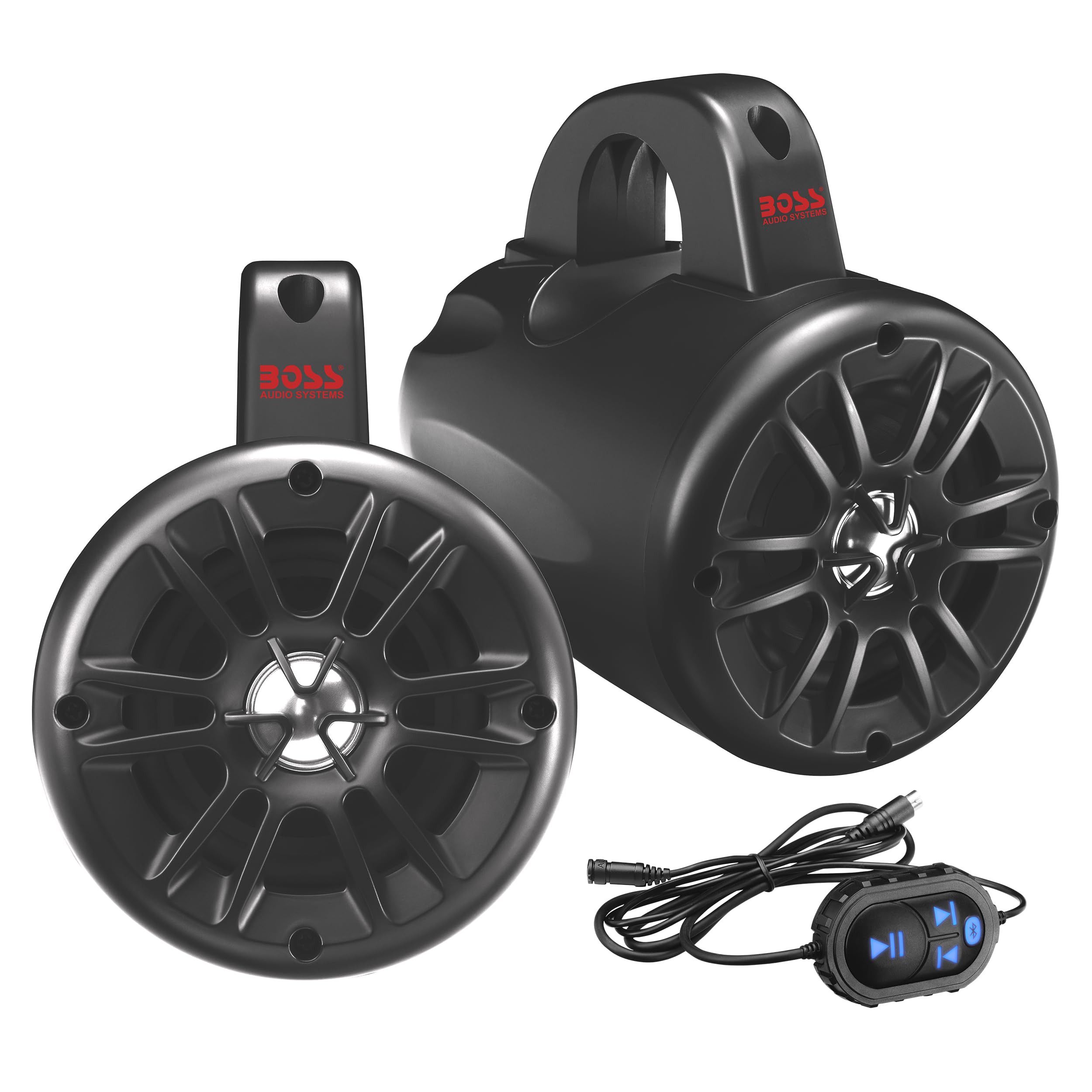 BOSS Audio Systems BM40AMPBT ATV UTV Waketower Speaker System - Bluetooth, 500 W