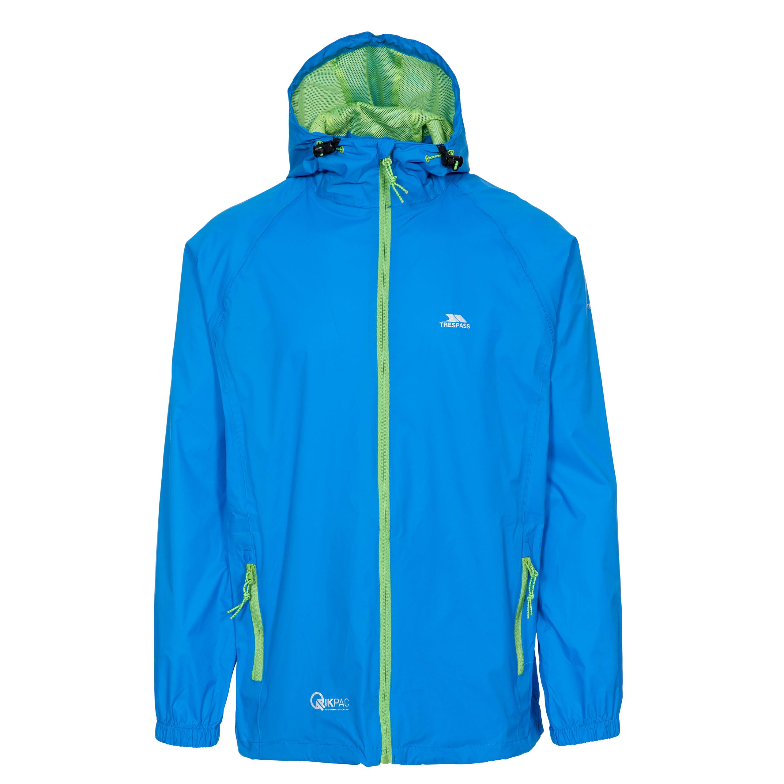 Trespass Qikpac Adults Womens Mens Waterproof Breathable Packaway Jacket